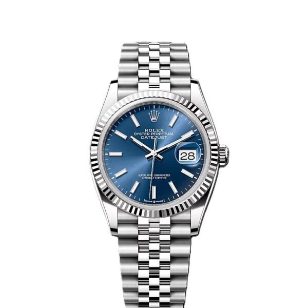 Rolex Date just 36 Bright blue dial