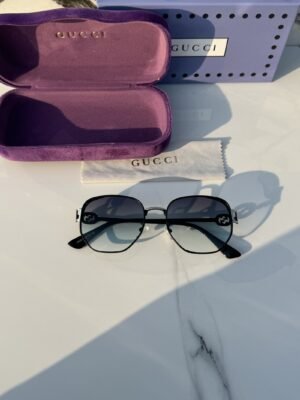 Branded Sunglasses 2496_silver_green
