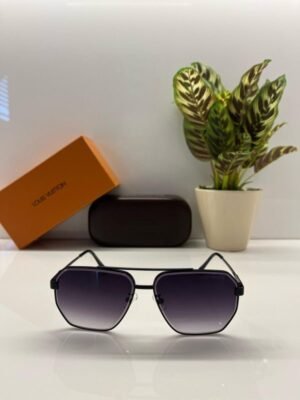 Branded Lv All Black Sunglasses EW