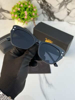 Branded The Wlson Cateye Full Black  Sunglasses